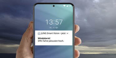 JUNG Smart Panel 8 bei Bayer Wärme und Klimatechnik in Freiensteinau