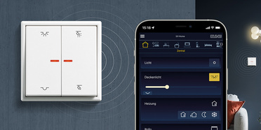 KNX RF Taster bei Bayer Wärme und Klimatechnik in Freiensteinau